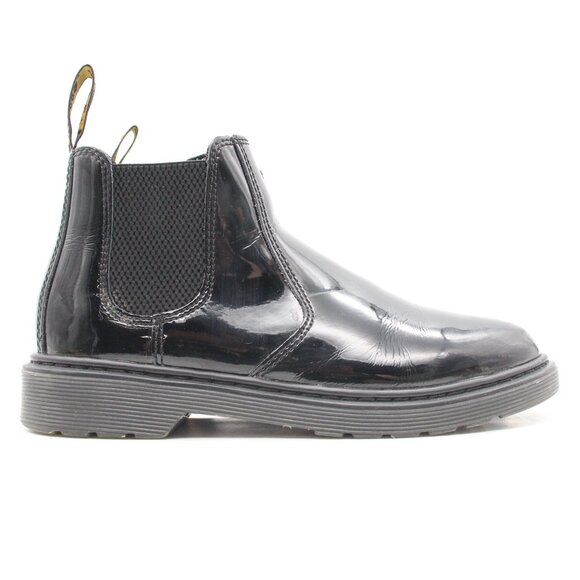 Dr Martens 2976 Y Women's Size 6 Leather Chelsea Side Zip Leather Boots Black - Picture 1 of 11
